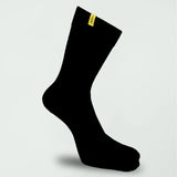 Steen Black Bamboo Sock